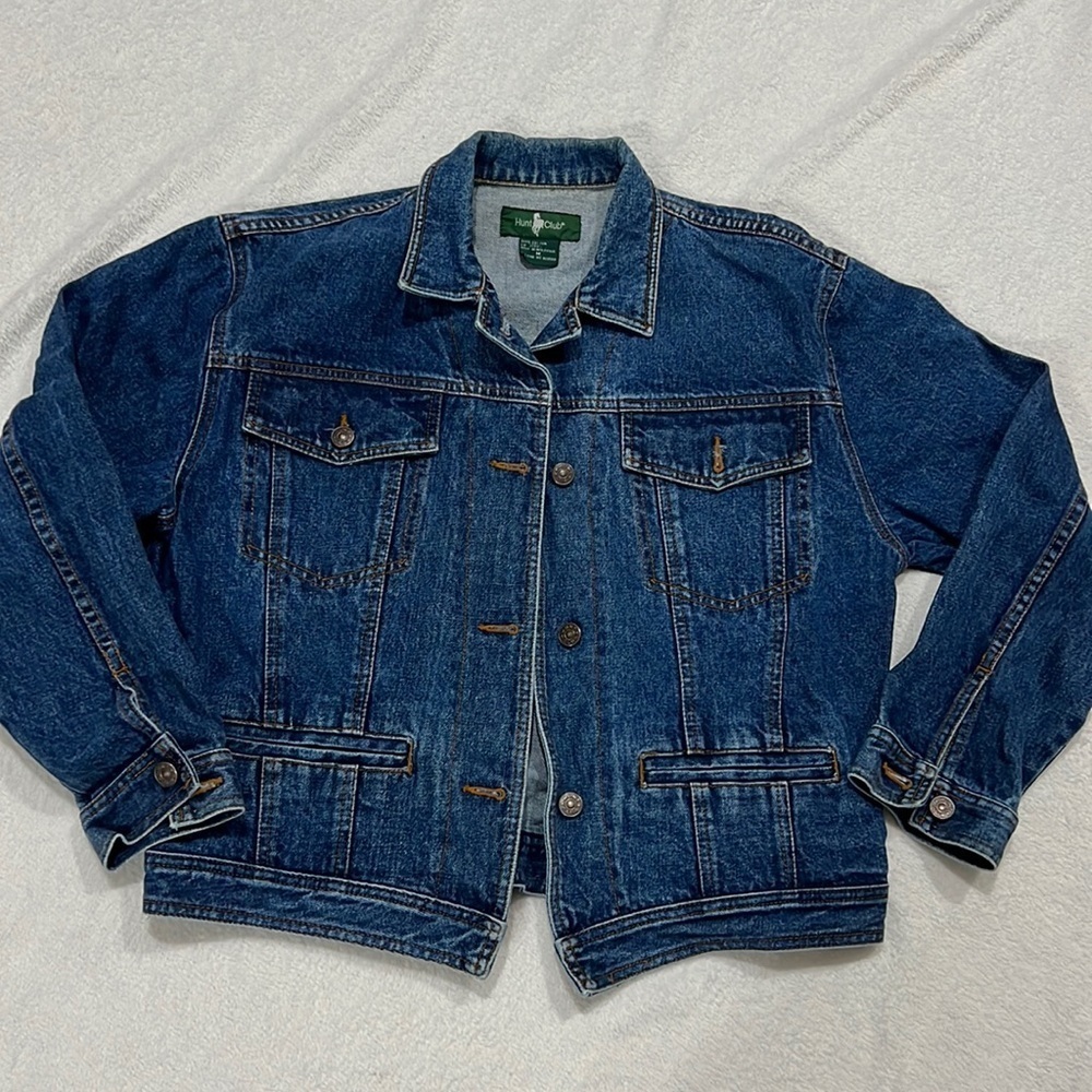 90’s Style Vintage Over Size Jean Jacket